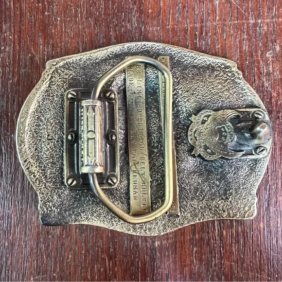 redman chewing tobacco buckle Vintage 1988 Limited Edition Belt Made in the USA VINTAGE 1983 **REDMAN CHEWING TOBACCO**